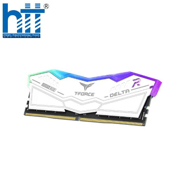 HỢP THÀNH THỊNH - RAM TeamGroup T-Force Delta RGB 32GB (16GB x 2) 6000Mhz DDR5 White