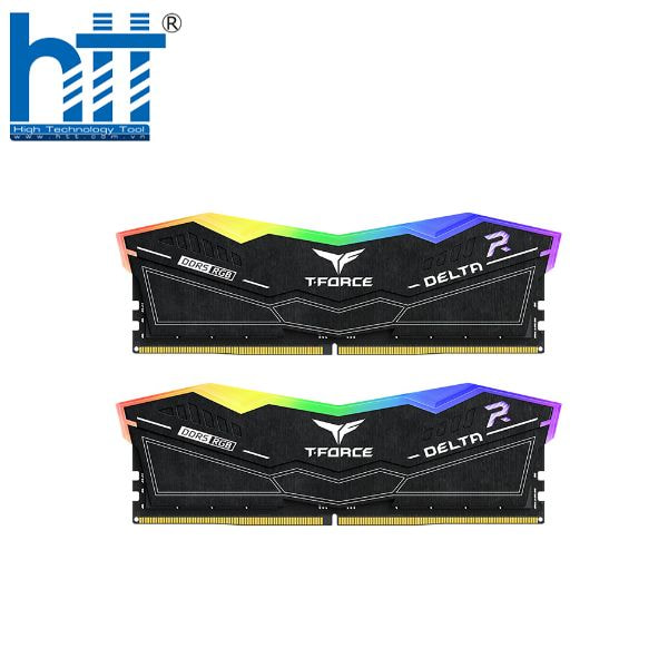 HỢP THÀNH THỊNH - RAM TeamGroup T-Force Delta RGB 64GB (2x32GB) DDR5 6000MHz ( Black )