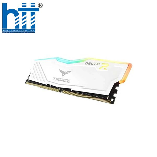 HỢP THÀNH THỊNH - RAM PC TeamGroup T-Force Delta White RGB 8GB DDR4 3600MHz