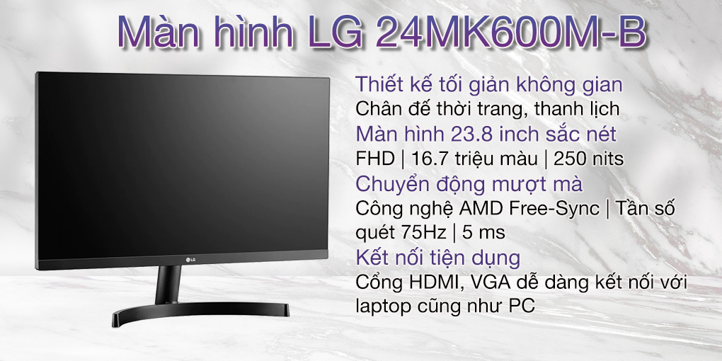 Màn hình LG 24MK600M-B 1