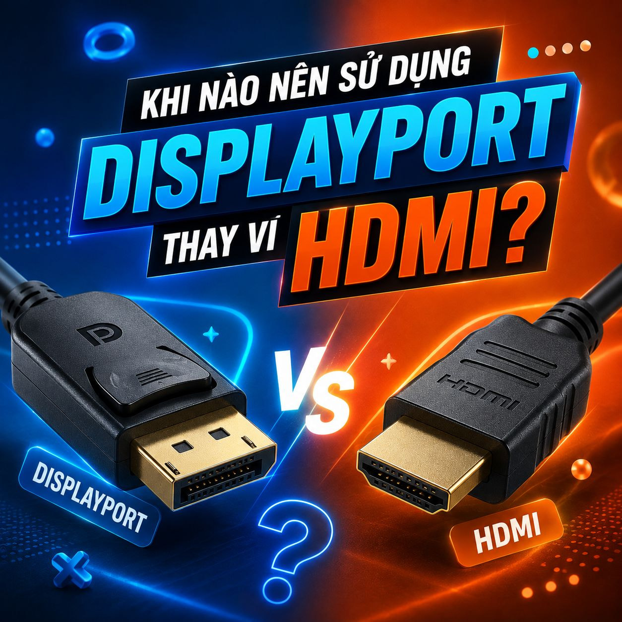 So sánh giữa Displayport và HDMI - Hợp Thành Thịnh