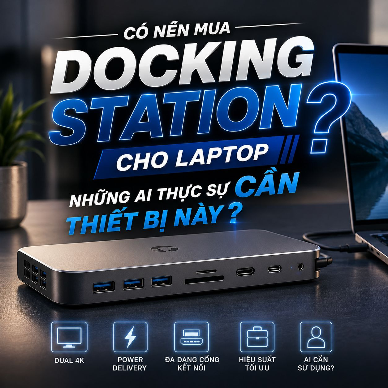 Chi tiết về Docking Station - Hợp Thành Thịnh