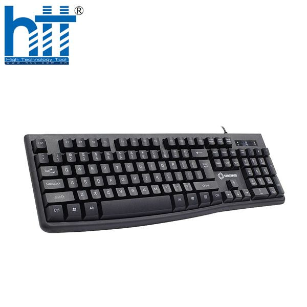 Bàn phím Coolerplus CPK-FC112 – gõ êm, bền bỉ cho văn phòng