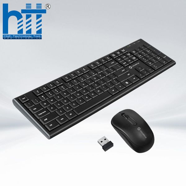 Bộ phím chuột Coolerplus KM140 – thiết kế gọn nhẹ, thao tác mượt.