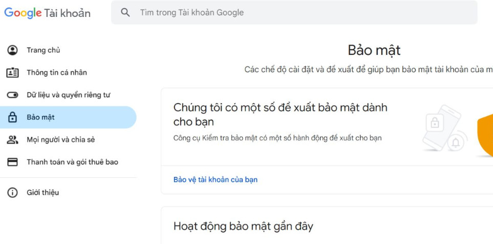 Cách bảo mật Google Drive