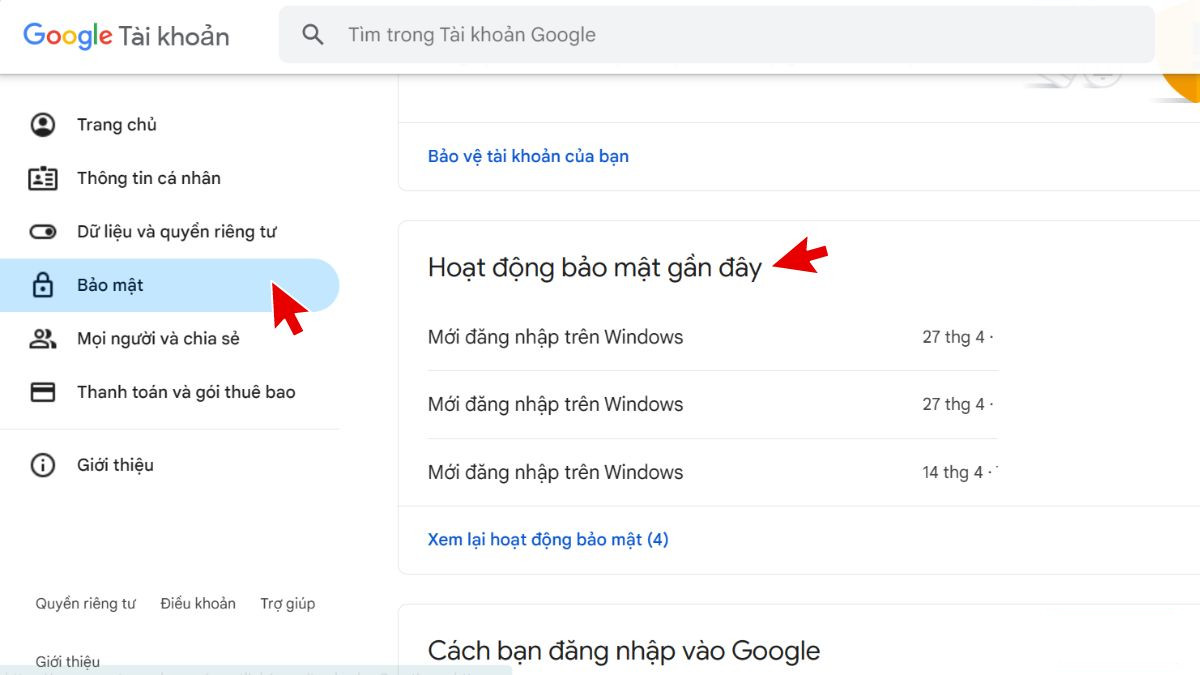 Cách bảo mật Google Drive bước 2