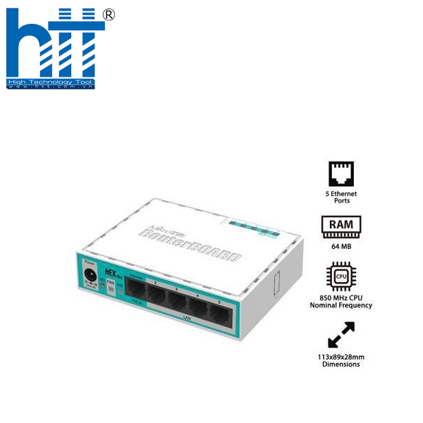 Hợp Thành Thịnh - Router MikroTik RB750r2