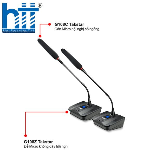 Trọn vẹn từng cuộc họp cùng Takstar G108C – Micro chuyên nghiệp cho phòng hội nghị.