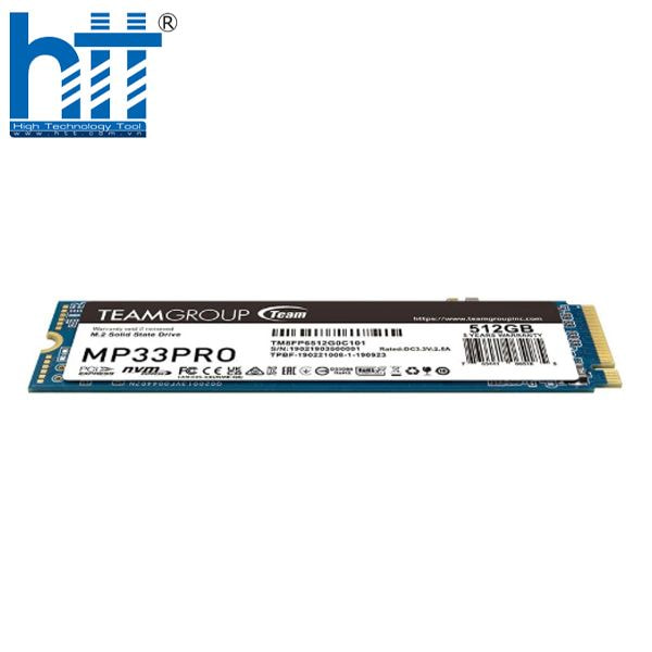HỢP THÀNH THỊNH - Ổ cứng SSD TeamGroup MP33 PRO 512GB M.2 PCIe Gen3x4