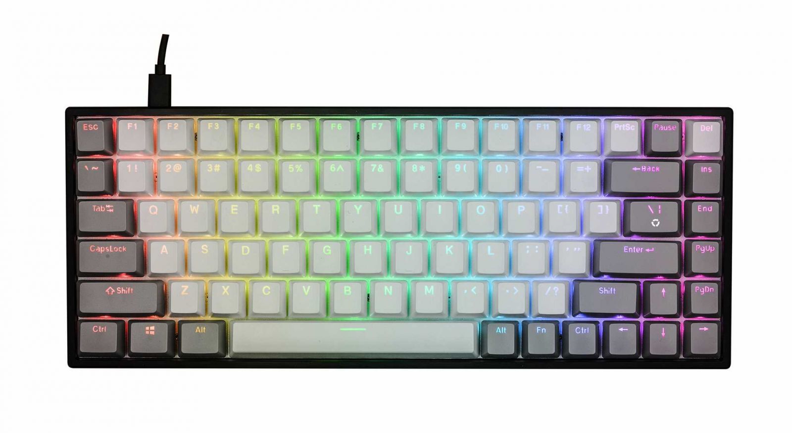 Bàn phím cơ Edra EK384 (USB/RGB/Huano Red sw) 1