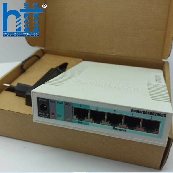 Hợp Thành Thịnh - Switch MikroTik CSS106-5G-1S