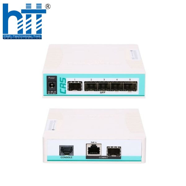 Hợp Thành Thịnh - witch MikroTik CRS106-1C-5S 5 SFP