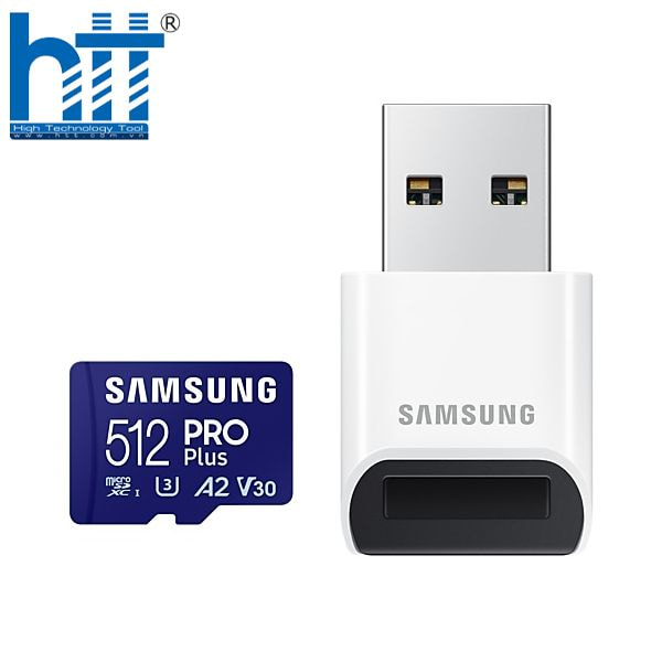 Hợp Thành Thịnh - Thẻ nhớ SamSung 512GB MicroSD Pro Plus (MB-MD512SB/WW)