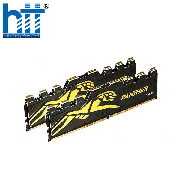 Bộ nhớ trong Apacer DDR4 DIMM 3200-16 1024x8 16GB 1.35V OC Panther-Golden w/HS RP (AH4U16G32C28Y7GAA-1) CÓ TẢN NHIỆT - Hợp Thành Thịnh