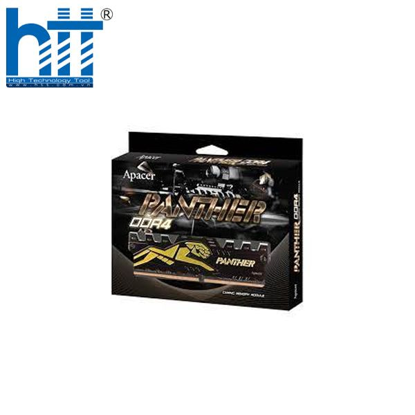 Bộ nhớ trong Apacer DDR4 DIMM 3200-16 1024x8 8GB 1.35V OC Panther-Golden w/HS RP(AH4U08G32C28Y7GAA-1) CÓ TẢN NHIỆT - Hợp Thành Thịnh