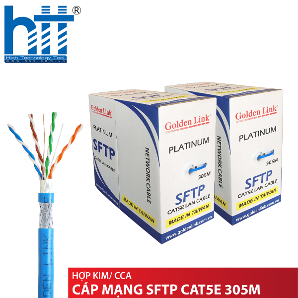 Kết nối ổn định, giá trị lâu dài với cáp mạng Golden Japan Cat6. - Hợp Thành Thịnh
