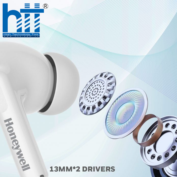 Tai nghe không dây HoneyWell Moxie V1200 (HC000320/AUD/TWS/WHT) - Hợp Thành Thịnh