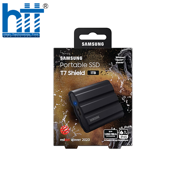 Hợp Thành Thịnh - Ổ cứng gắn ngoài Samsung SSD T7 Shield 1TB Black (MU-PE1T0S/WW)