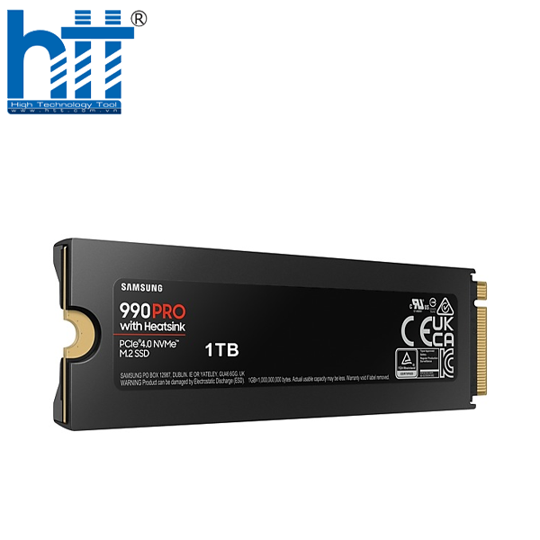 Hợp Thành Thịnh - Ổ cứng SSD Samsung 990 PRO 1TB Heatsink NVMe M.2 SSD (MZ-V9P1T0CW)