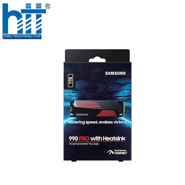 Hợp Thành Thịnh - Ổ cứng SSD Samsung 990 PRO 1TB Heatsink NVMe M.2 SSD (MZ-V9P1T0CW)