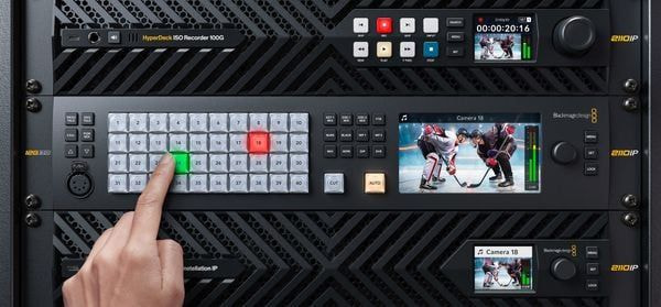 Giải pháp rack chuyên nghiệp cho ATEM 4 M/E
