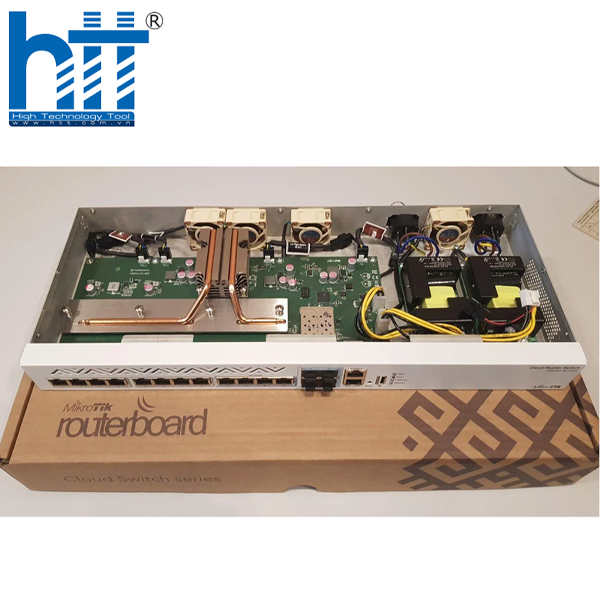 Hợp Thành Thịnh - Switch MikroTik CRS312-4C+8XG-RM 10G