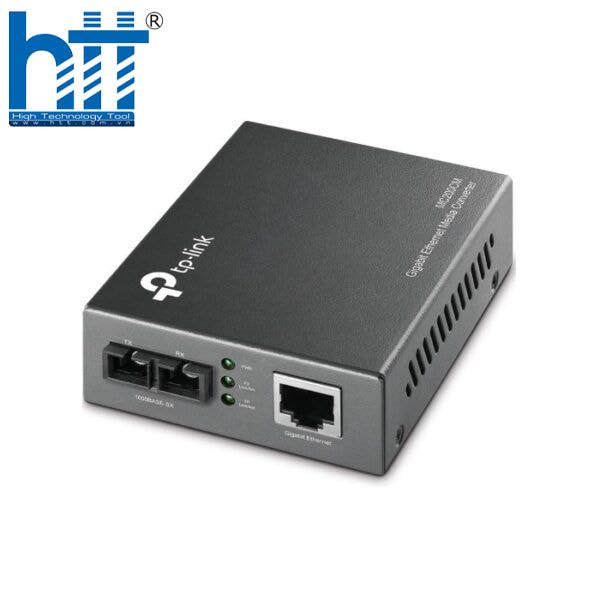 Bộ chuyển đổi quang điện TP-LINK MC200CM tốc độ Gigabit ổn định.