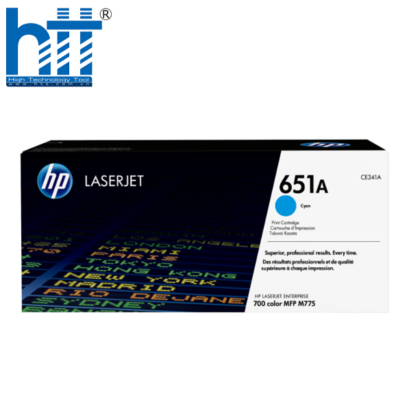 Hợp Thành Thịnh - HP 651A Cyan CE341A