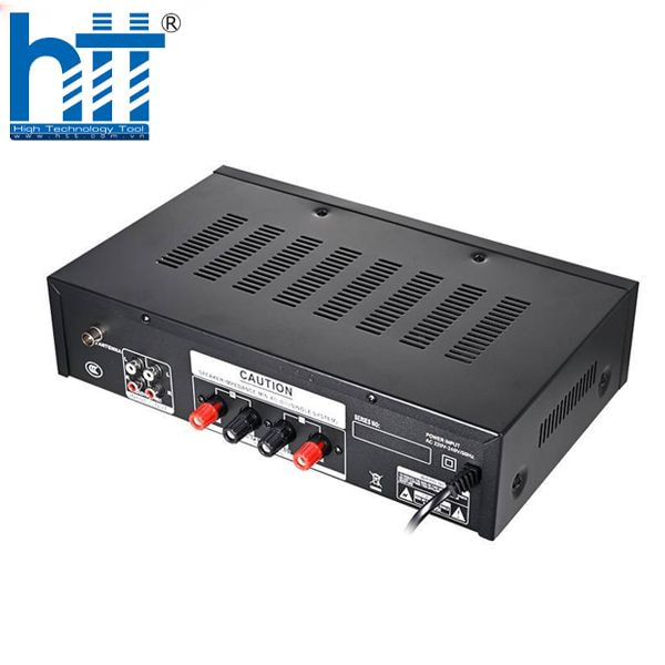 Amply kèm công suất EKA-D8A — cân bằng treble/bass ±12dB