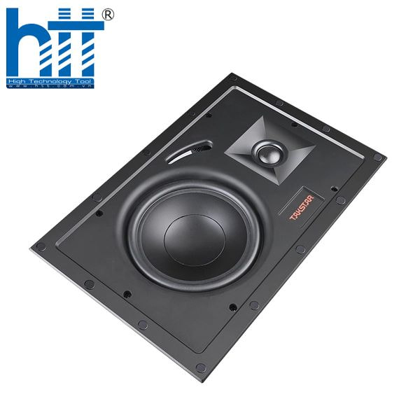 Loa âm tường EBS-6T — Lắp đặt âm tường nhanh, hoàn thiện ABS đen.