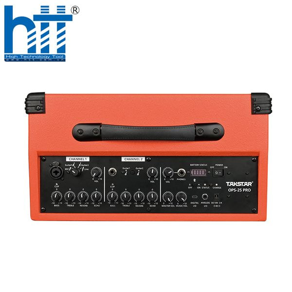 OPS-25 PRO: Thiết kế gọn 6.6kg, mang đi biểu diễn nhanh chóng.