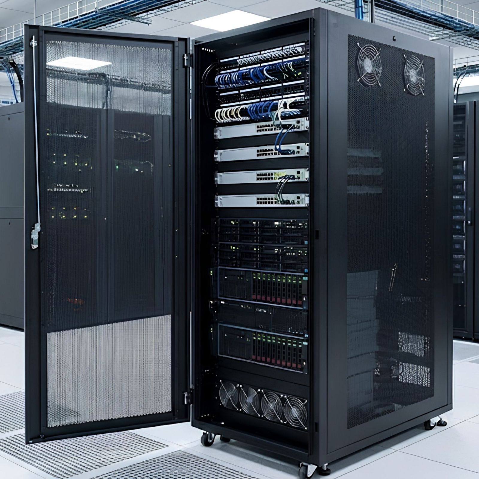 Hình ảnh trợ năng rack mạng - Hợp Thành Thịnh