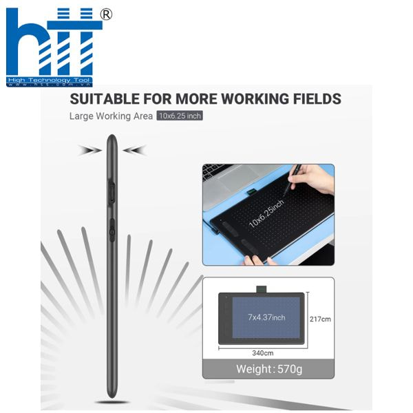 Hợp Thành Thịnh - Bảng vẽ điện tử Parblo Ninos N N10B