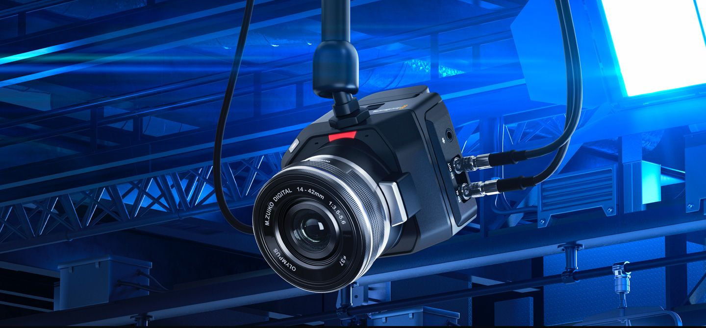 Blackmagic Micro Studio Camera 4K G2 – Camera studio siêu nhỏ, sức mạnh broadcast chuẩn điện ảnh!