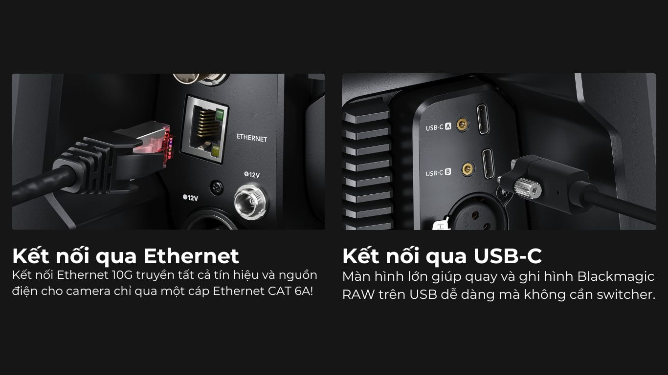 Giải pháp camera Ultra HD 4K dành cho livestream, sân khấu và truyền hình chuyên nghiệp.