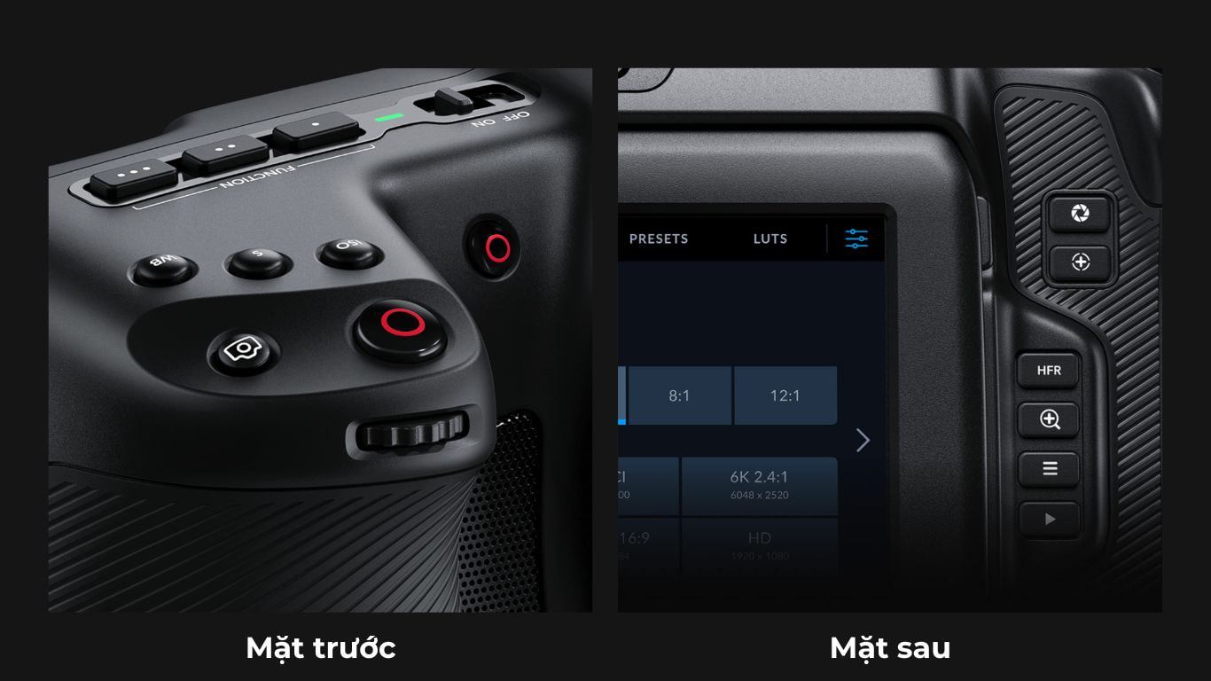 Blackmagic Cinema Camera 6K – điện ảnh đỉnh cao