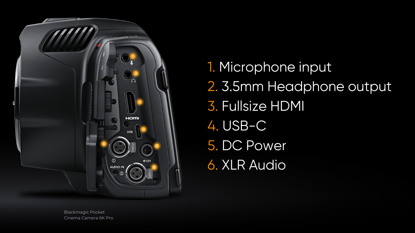 Quay cinematic chuẩn điện ảnh với Blackmagic Pocket Cinema Camera 6K Pro.