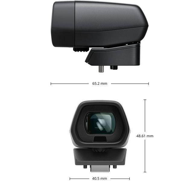 Nâng cấp trải nghiệm quay phim với Blackmagic Pro EVF sắc nét 3.68 triệu điểm.