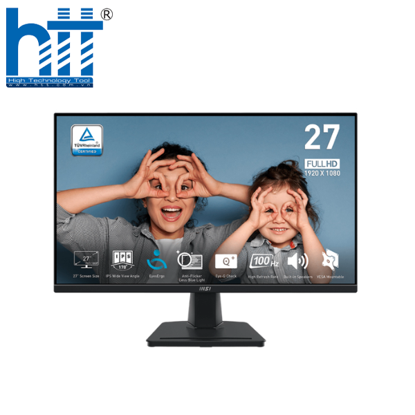 Hợp Thành Thịnh - Màn hình MSI PRO MP275 (27.0Inch/ Full HD/ 1ms/ 100HZ/ 300 cd/m2/ IPS/ Loa)