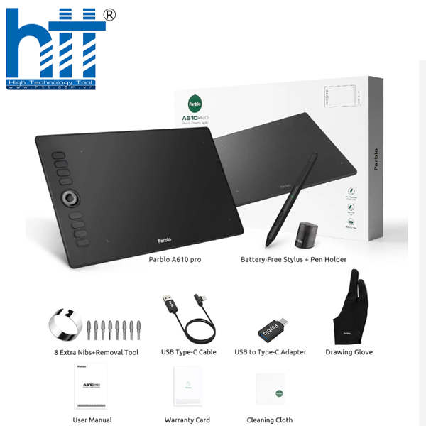Hợp Thành Thịnh - Bảng vẽ Parblo A610 Pro (8192)