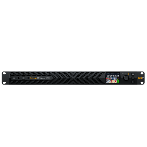 Blackmagic SDI Expander 8x12G – Bộ chuyển đổi SMPTE-2110 hai chiều mạnh mẽ cho hệ thống broadcast hiện đại.