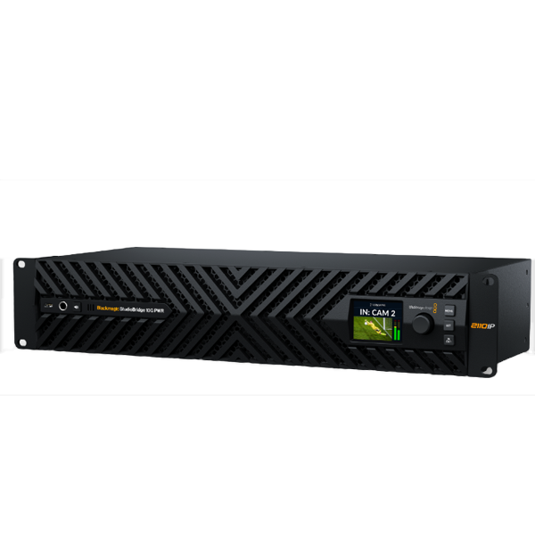 lackmagic StudioBridge 10G PWR – Giải pháp bridge Ethernet 100G cho hệ thống SMPTE-2110 hiện đại.