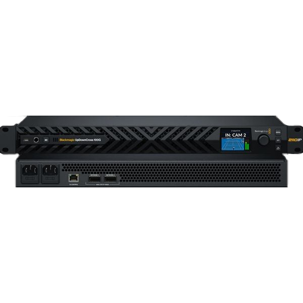 Nâng cấp hạ tầng truyền hình IP với Blackmagic UpDownCross 100G hỗ trợ Ethernet 100G tốc độ cao