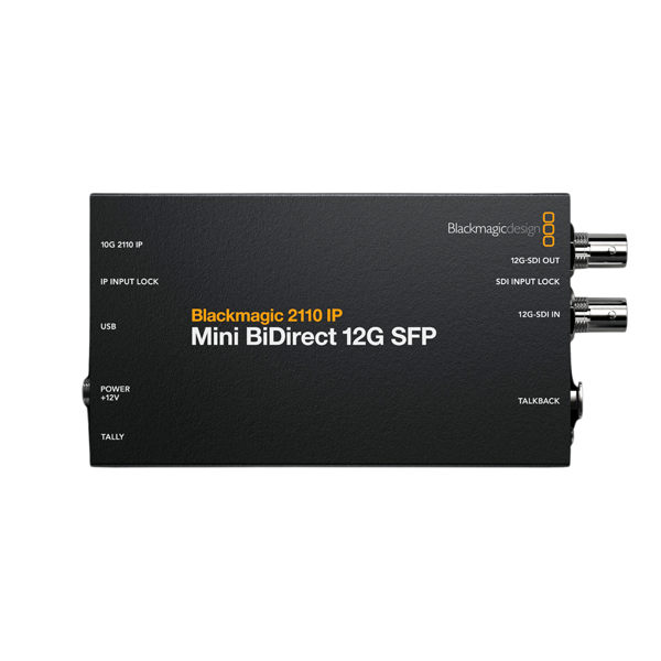 Blackmagic 2110 IP Mini BiDirect 12G SFP – Giải pháp SDI sang IP broadcast chuyên nghiệp!