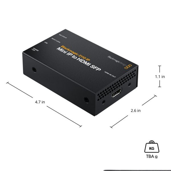 Converter IP sang HDMI nhỏ gọn, ổn định và mạnh mẽ.