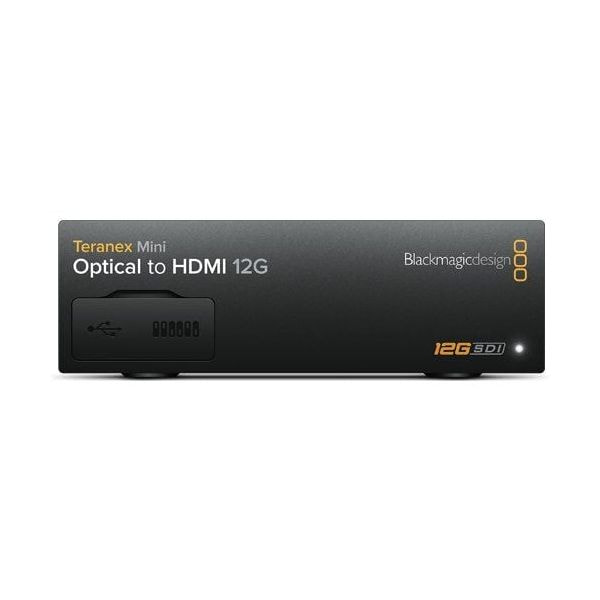 Nâng cấp hệ thống production 4K với Teranex Mini Optical to HDMI 12G – hỗ trợ Ethernet và PoE tiện lợi.