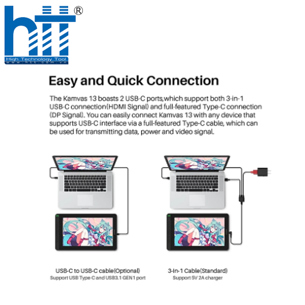 Hợp Thành Thịnh - Bảng vẽ điện tử Huion Kamvas 13