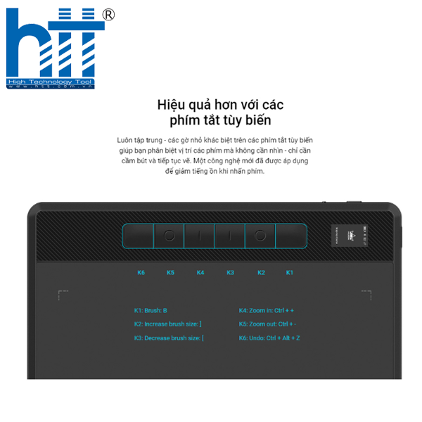 Hợp Thành Thịnh - Bảng vẽ Inspiroy KeyDial KD200