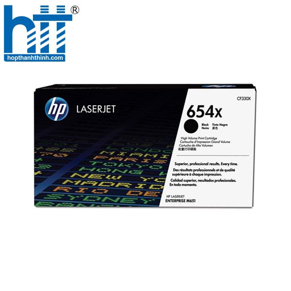 Hợp thành Thịnh -Mực in HP 654X Black High Yield Original LaserJet Toner Cartridge CF330XC