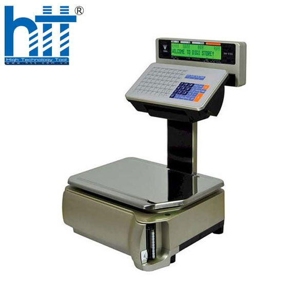 Cân điện tử in hóa đơn Digi SM-5100EV – tốc độ in siêu nhanh, hiển thị sắc nét.